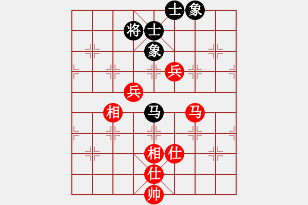 象棋棋譜圖片：平凡人[260287310] -VS- 橫才俊儒[292832991] - 步數(shù)：120 