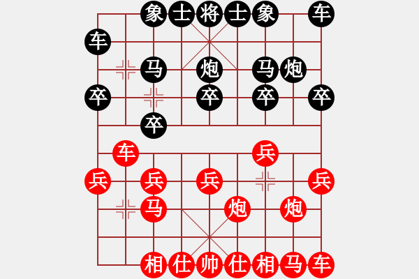 象棋棋譜圖片：小老頭的承諾[紅] -VS- VictorBeyond[黑] - 步數(shù)：10 