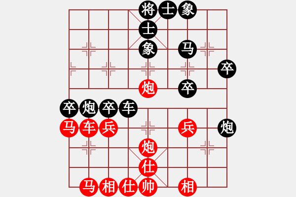 象棋棋譜圖片：直搗黃龍府(4段)-負(fù)-飛刀浪子(8段) - 步數(shù)：40 