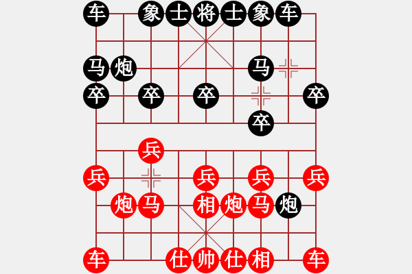 象棋棋譜圖片：棄空頭馮哥先負(fù)南風(fēng)喃 - 步數(shù)：10 