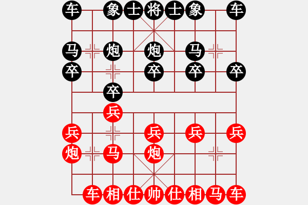 象棋棋譜圖片：一天自戰(zhàn) - 步數(shù)：10 