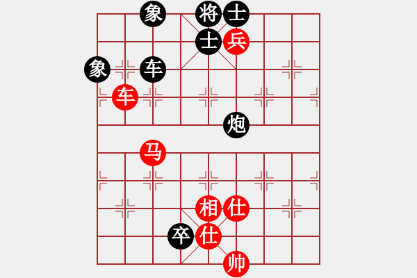 象棋棋谱图片：桐少讲棋3：张桐先和洪智（直播） - 步数：170 