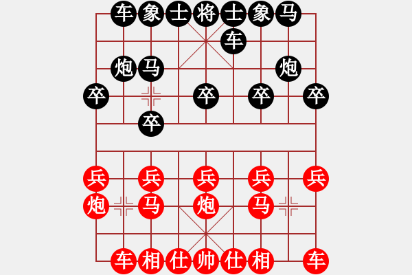 象棋棋譜圖片：紅勝_中國(guó)象棋-雷電模擬器_BUGCHESS_AVX2_63步_20231219033035626.xqf - 步數(shù)：10 