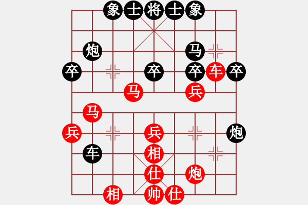 象棋棋譜圖片：千島雅(無(wú)極)-勝-仙劍客(風(fēng)魔)（中炮過(guò)河車(chē)對(duì)左馬盤(pán)河黑卒7進(jìn)1紅車(chē)2退1黑馬7進(jìn)6） - 步數(shù)：50 