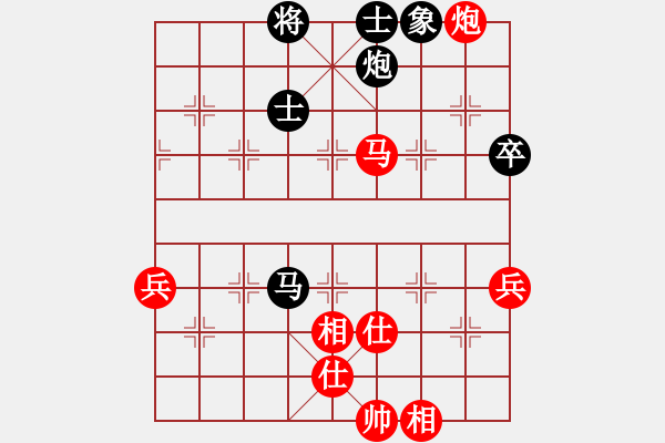 象棋棋譜圖片：pengweikun(9星)-勝-wwzz(9星) - 步數(shù)：100 