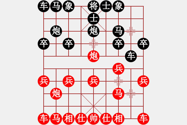 象棋棋譜圖片：滴水穿石佛[423375394] -VS- Q★阿牧[471936545] - 步數(shù)：10 