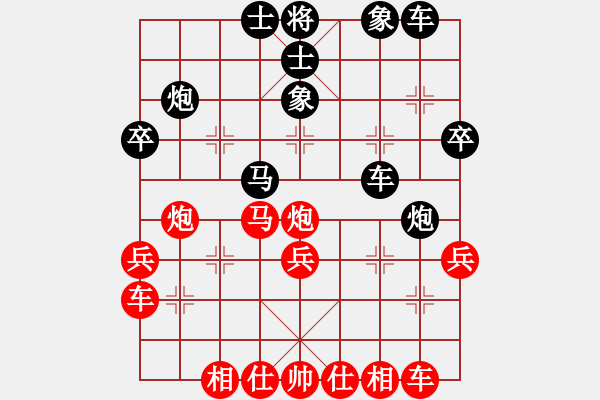 象棋棋譜圖片：斗車(chē)(8段)-勝-tyyrlove(7段) - 步數(shù)：30 