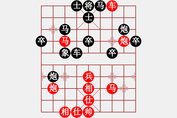 象棋棋譜圖片：biztech(月將)-勝-從不妥協(xié)(9段) - 步數：40 