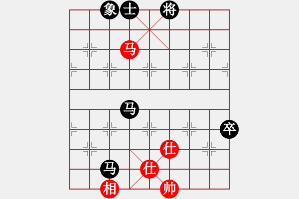 象棋棋譜圖片：hepingww(3段)-負-太白客(6段) - 步數(shù)：100 