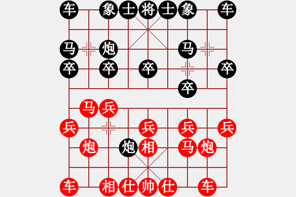 象棋棋譜圖片：1--1---實戰(zhàn)著法--黑方下著車1進1起橫車形勢豁然開朗，黑方滿意。 - 步數(shù)：0 