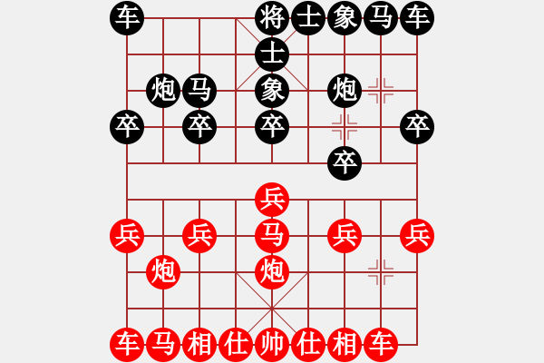 象棋棋譜圖片：久逢知己 先勝 MI3C (網(wǎng)絡(luò)對戰(zhàn)） - 步數(shù)：10 