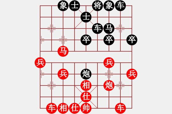 象棋棋譜圖片：灝楠先負(fù)皓程20190303 - 步數(shù)：30 