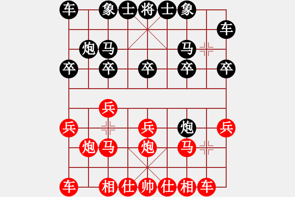 象棋棋譜圖片：xwtzyjpljf(6段)-負-青城女孩(3段) - 步數(shù)：10 