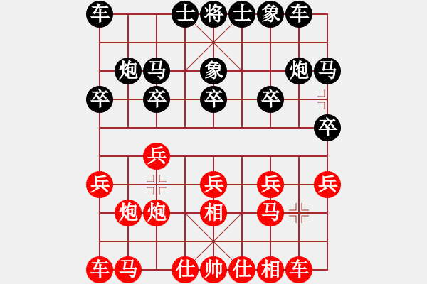 象棋棋譜圖片：廣水煉氣士(8段)-勝-傲月菊仙子(8段) - 步數(shù)：10 