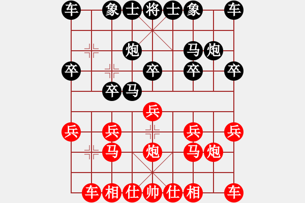 象棋棋譜圖片：4385128 負 3083232 - 步數(shù)：10 