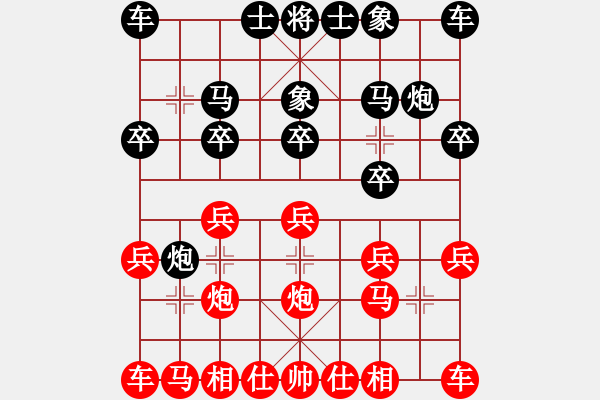 象棋棋譜圖片：王強(qiáng) 先負(fù) 姚思平 - 步數(shù)：10 