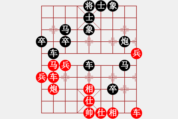 象棋棋譜圖片：軍營毛驢車測評：行云流水先負軍營毛驢車 中炮對屏風馬雙炮過河 - 步數(shù)：40 