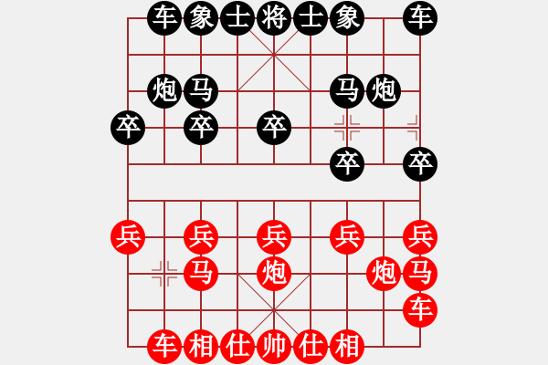 象棋棋譜圖片：摩柯 先負 玄機逸士 - 步數(shù)：10 