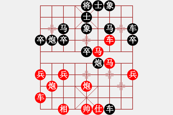 象棋棋譜圖片：鶴城西園（林）先負(fù) 寵物-醫(yī)生(2017-08-08) - 步數(shù)：30 