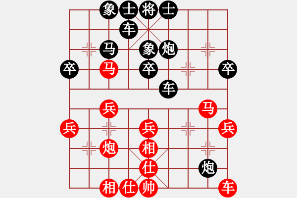 象棋棋譜圖片：純?nèi)松先A山(9星)-勝-askldf(5星) - 步數(shù)：30 