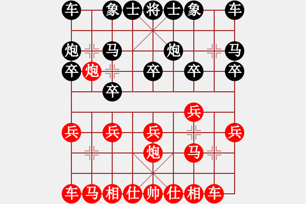 象棋棋譜圖片：玄機逸士［業(yè)7-1］ 先勝 中國夢［業(yè)7-1］ - 步數(shù)：10 