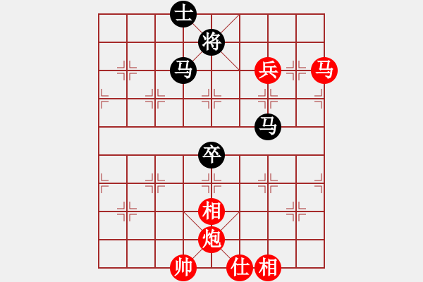 象棋棋譜圖片：hi[紅] -VS- xiang-qiji[黑] - 步數(shù)：190 