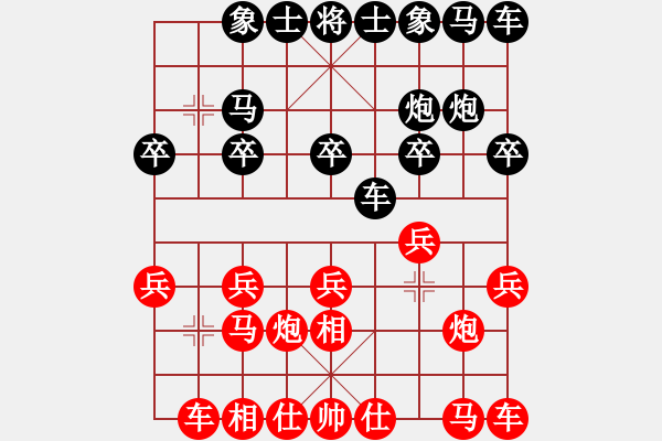 象棋棋譜圖片：☆王子☆[454453579] -VS- 行就來吧[2362086542] - 步數(shù)：10 