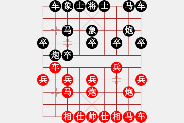 象棋棋譜圖片：快刀大嬸(4段)-勝-洪柒公(2段) - 步數(shù)：10 