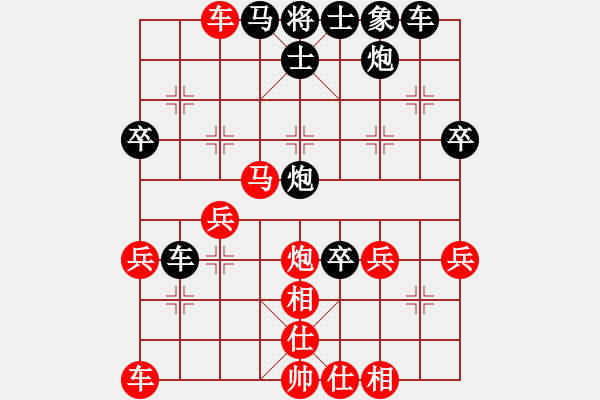 象棋棋譜圖片：糖果傳奇(3段)-負-feir(6段) - 步數(shù)：40 