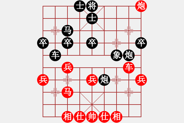 象棋棋譜圖片：凌霄戰(zhàn)神八(5r)-勝-百花園鳳凰(5r) - 步數(shù)：40 