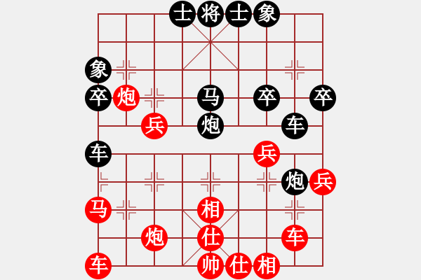 象棋棋譜圖片：【西點(diǎn)軍校】競(jìng)技03 [紅] -VS- 極速列車(chē)_乘客3號(hào)[黑] - 步數(shù)：40 