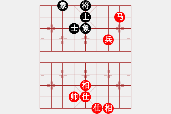 象棋棋譜圖片：列炮局（QQ業(yè)五升業(yè)六評測對局）紅勝 - 步數(shù)：100 