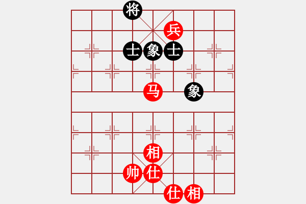 象棋棋譜圖片：列炮局（QQ業(yè)五升業(yè)六評測對局）紅勝 - 步數(shù)：121 