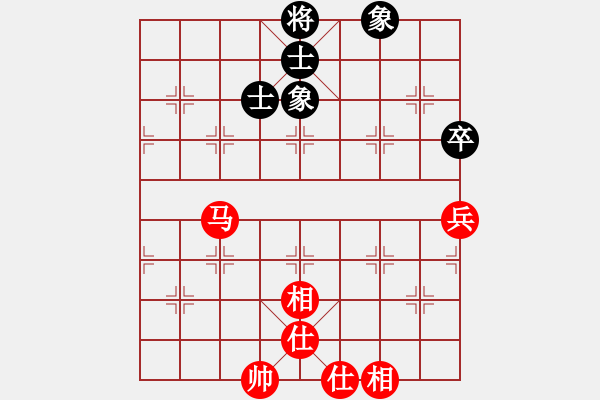 象棋棋譜圖片：列炮局（QQ業(yè)五升業(yè)六評測對局）紅勝 - 步數(shù)：80 