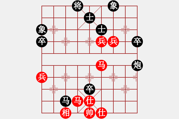 象棋棋谱图片：张晓平     先负 黄仕清     - 步数：106 