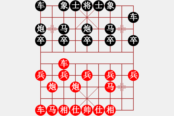 象棋棋譜圖片：東北虎[黑] -VS- 孫悟空[紅] - 步數(shù)：10 