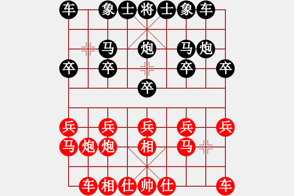 象棋棋譜圖片：愛中華之金鉤炮專輯《26》先勝安武8-1 - 步數(shù)：10 