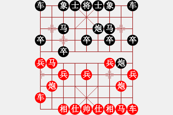 象棋棋譜圖片：鯊魚(yú)老范(9星)-負(fù)-天罡一(9星) - 步數(shù)：10 