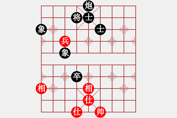 象棋棋譜圖片：（老頭）阿四 和 分紅比例符合技術開 - 步數：200 