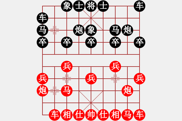 象棋棋譜圖片：20190215lxt 先勝 tx太平棋譜 - 步數(shù)：10 