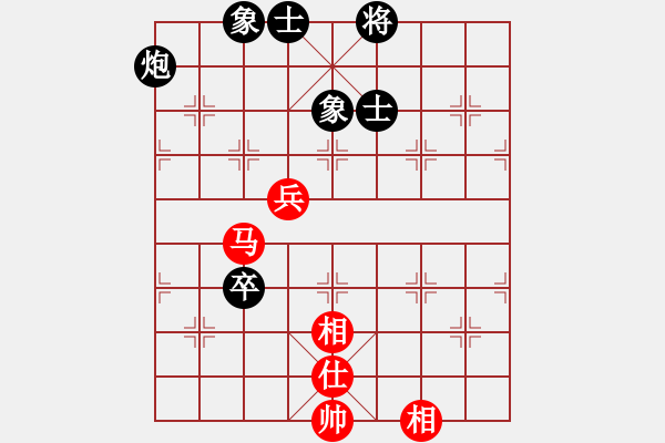 象棋棋譜圖片：922局 B45- 五六炮左邊馬對反宮馬-BugChess Plus 19-07-08 x64(大 - 步數(shù)：110 