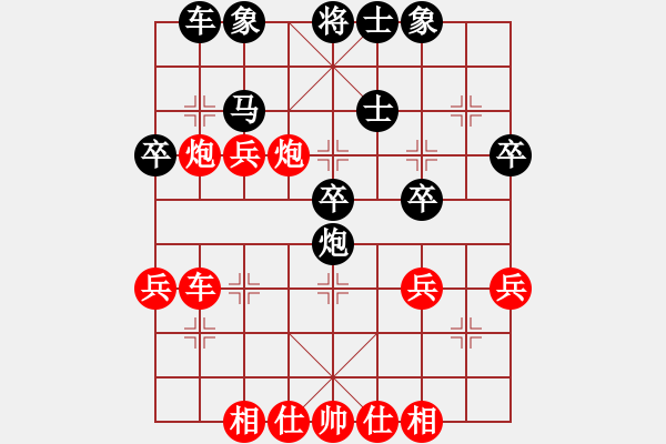 象棋棋譜圖片：雙炮過(guò)河2 - 步數(shù)：0 