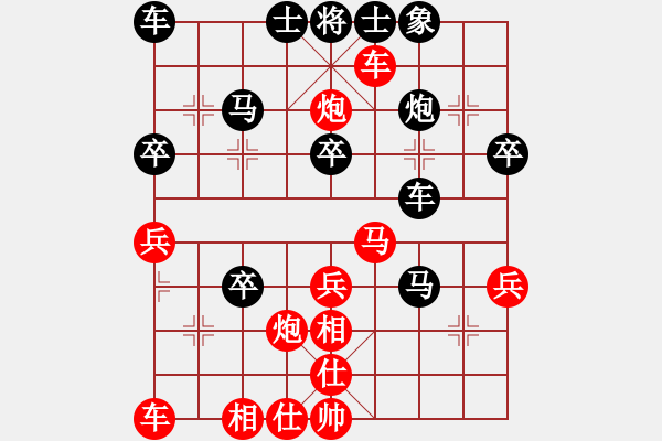 象棋棋譜圖片：小車馬(1段)-負(fù)-雙子星(2段) - 步數(shù)：40 