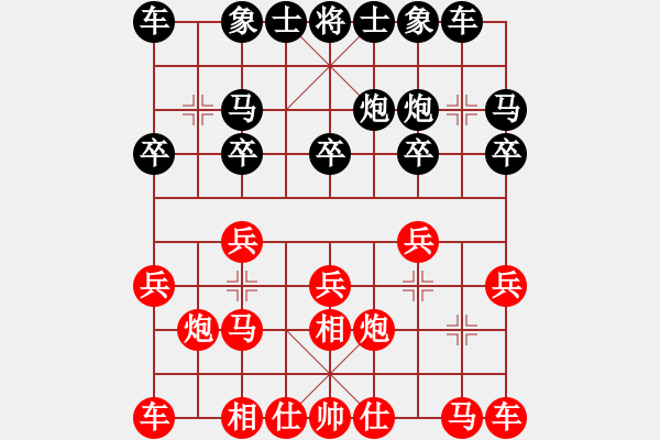 象棋棋谱图片：阮黄燕(VIE) vs 唐丹 (CHN) - 步数：10 