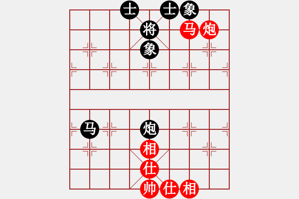 象棋棋譜圖片：初級(jí)（1）班 第十周 基礎(chǔ)題1（臥槽馬后炮殺） - 步數(shù)：3 