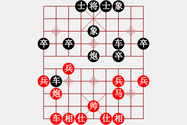 象棋棋譜圖片：小宇宙無上(1段)-負(fù)-戰(zhàn)車十號(3段)中炮過河車對反宮馬 - 步數(shù)：32 