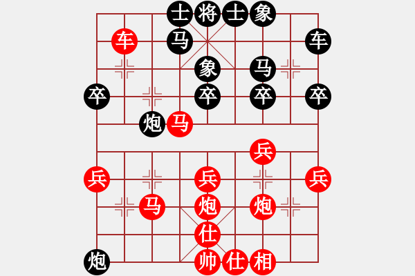 象棋棋譜圖片：分紅比例符合技術(shù)開 勝 12121212121 - 步數(shù)：40 