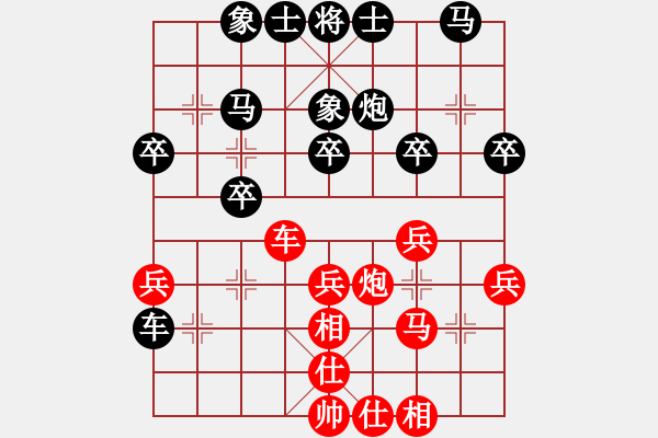 象棋棋譜圖片：F 重慶 張波 負(fù) 重慶 楊劍 - 步數(shù)：33 