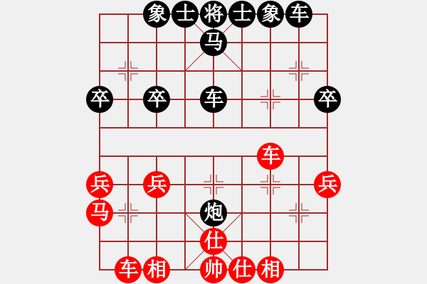 象棋棋譜圖片：263600(大將軍) 勝 3083232(校尉) - 步數(shù)：30 