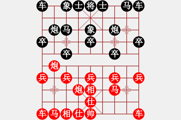 象棋棋譜圖片：二虎(3級)-負(fù)-慢慢下(4r) - 步數(shù)：10 